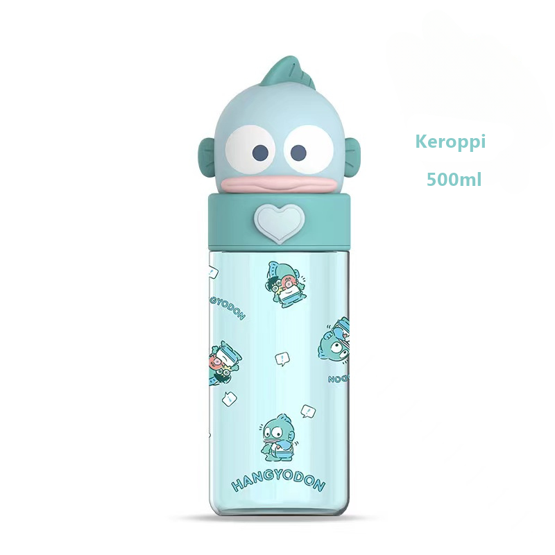 Sanrio Kids Tritan Water Bottle | 100% BPA Free | Cute & Portable Direct Drink Cup for Girls & Children