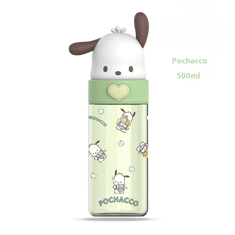 Sanrio Kids Tritan Water Bottle | 100% BPA Free | Cute & Portable Direct Drink Cup for Girls & Children