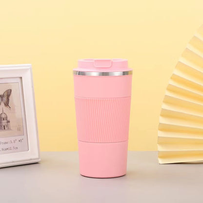 Teacher's Day Gift Portable Stainless Steel Thermal Coffee Cup Leakproof Travel Tumbler