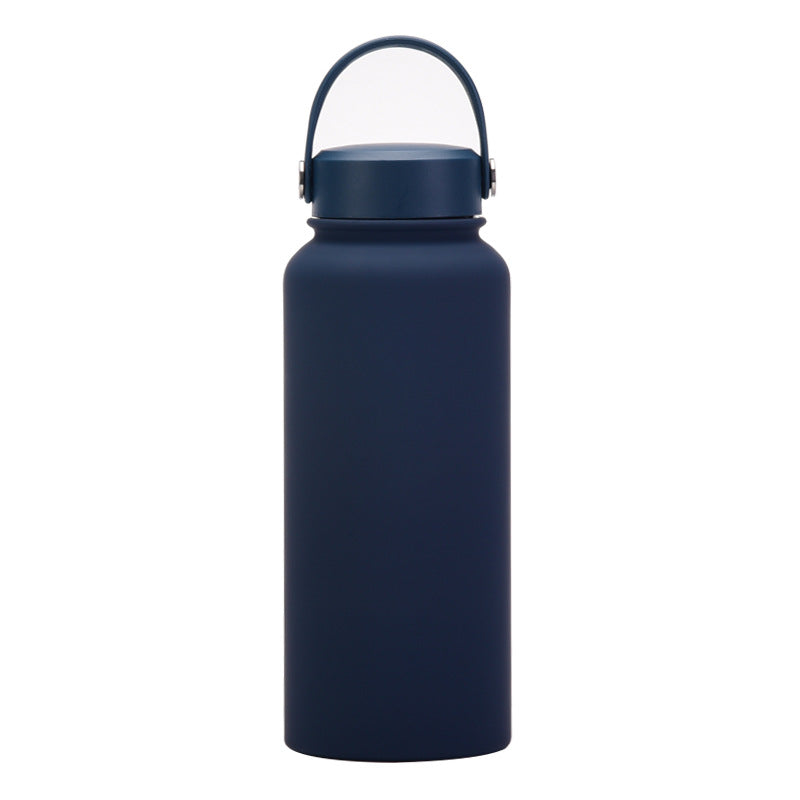 650ml CustomisedStainless Steel Thermal Vacuum Flask Set - Large Capacity Portable Outdoor Bottle with Wide Mouth Insulation Cup