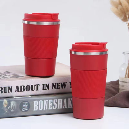 Teacher's Day Gift Portable Stainless Steel Thermal Coffee Cup Leakproof Travel Tumbler