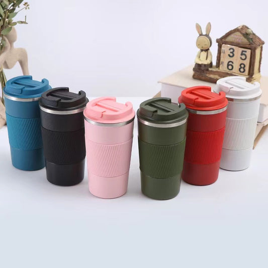 Teacher's Day Gift Portable Stainless Steel Thermal Coffee Cup Leakproof Travel Tumbler