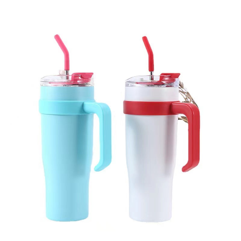 1.2L Large Capacity Vacuum Insulated Stainless Steel Vehicle-Mounted Cup