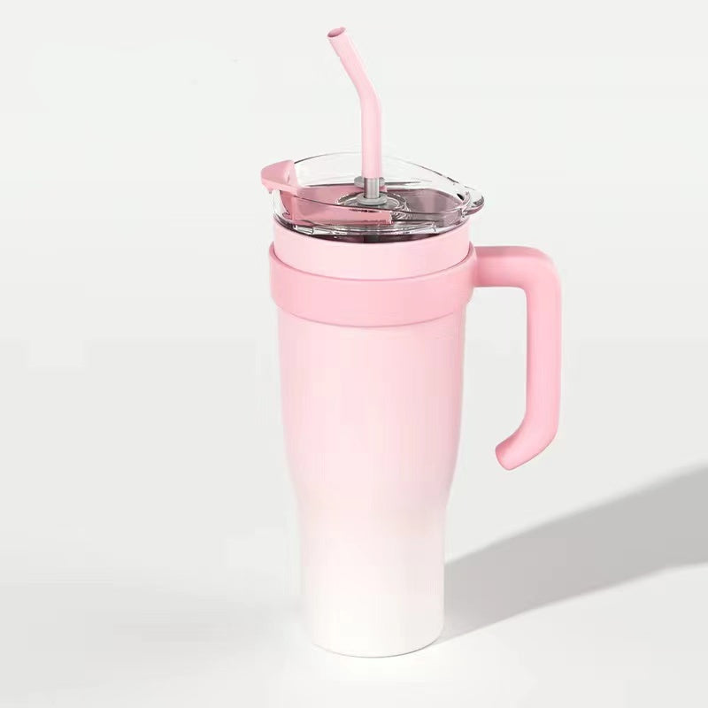 1.2L Large Capacity Vacuum Insulated Stainless Steel Vehicle-Mounted Cup