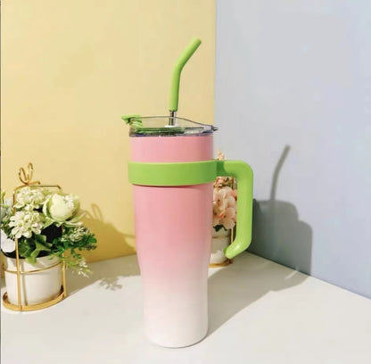 1.2L Large Capacity Vacuum Insulated Stainless Steel Vehicle-Mounted Cup