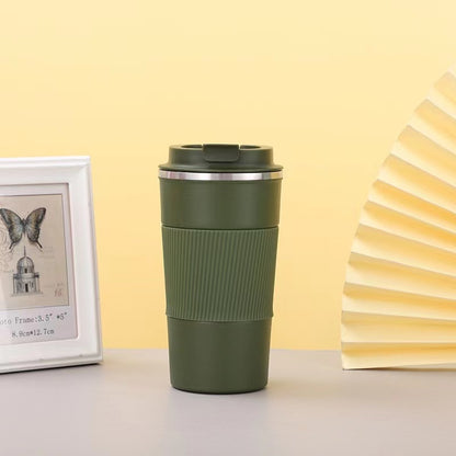 Teacher's Day Gift Portable Stainless Steel Thermal Coffee Cup Leakproof Travel Tumbler