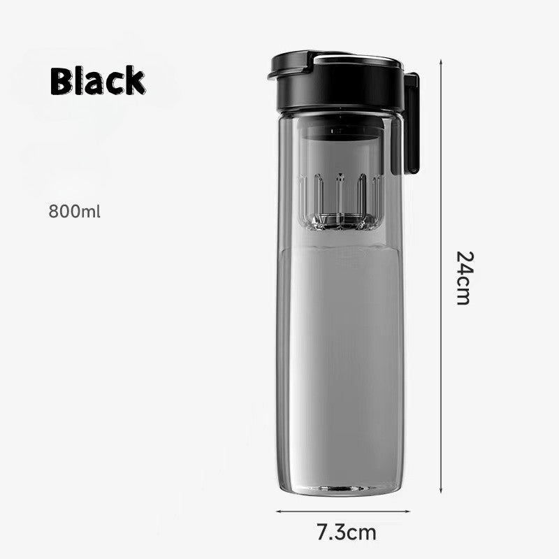 SG Ready Stock 800ml Tritan Magnetic Tea Separation Water Cup Large Capacity Tea Cup