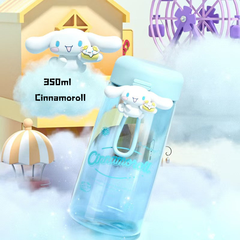 SG Ready Stock Sanrio Kids Tritan Water Bottle BPA Free Cute & Portable Direct Drink Cup Children Xmas Gift Straw Cup