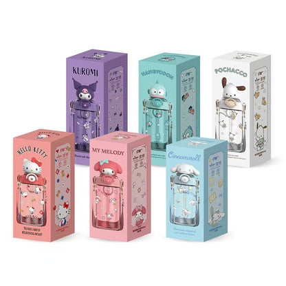 SG Ready Stock Sanrio Kids Tritan Water Bottle BPA Free Cute & Portable Direct Drink Cup Children Xmas Gift Straw Cup