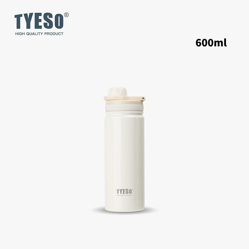 SG Ready Stock Tyeso 1200ml Large Sports Water Bottle with Handle Vacuum Insulated Double-Layer Stainless Steel Cup