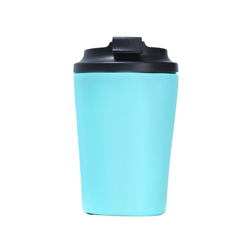 SG Ready Stock 12oz Measuring Milk Cup 304 Stainless Steel Insulated Cup Coffee Car Cup