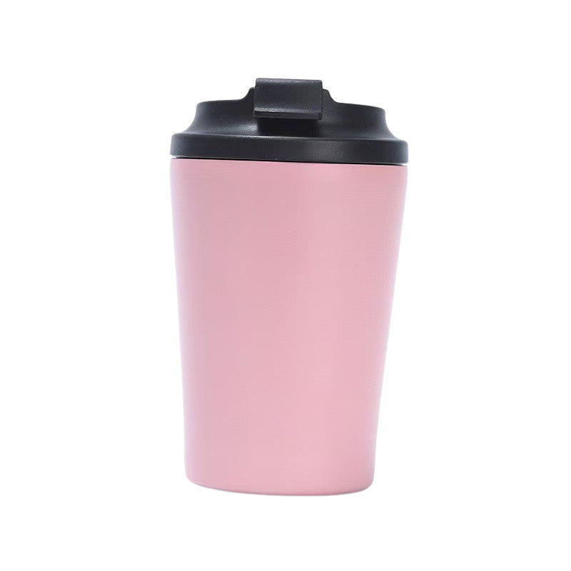 SG Ready Stock 12oz Measuring Milk Cup 304 Stainless Steel Insulated Cup Coffee Car Cup