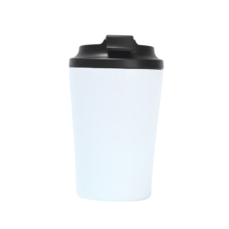 SG Ready Stock 12oz Measuring Milk Cup 304 Stainless Steel Insulated Cup Coffee Car Cup