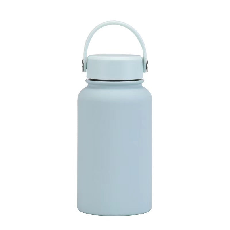 Teacher's Day Gift SG Ready Stock 650ml Stainless Steel Thermal Vacuum Flask Wide Mouth Water Bottle