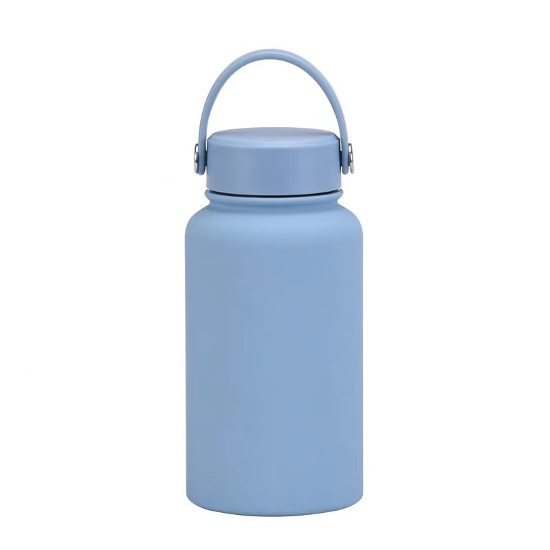 Teacher's Day Gift SG Ready Stock 650ml Stainless Steel Thermal Vacuum Flask Wide Mouth Water Bottle