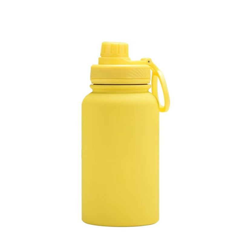 Teacher's Day Gift SG Ready Stock 650ml Stainless Steel Thermal Vacuum Flask Wide Mouth Water Bottle