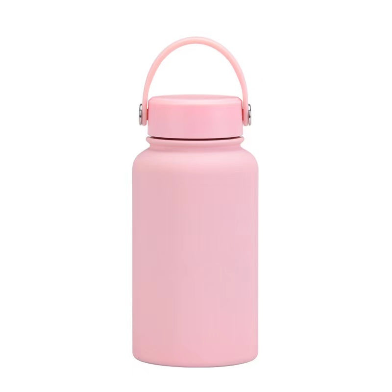 Teacher's Day Gift SG Ready Stock 650ml Stainless Steel Thermal Vacuum Flask Wide Mouth Water Bottle