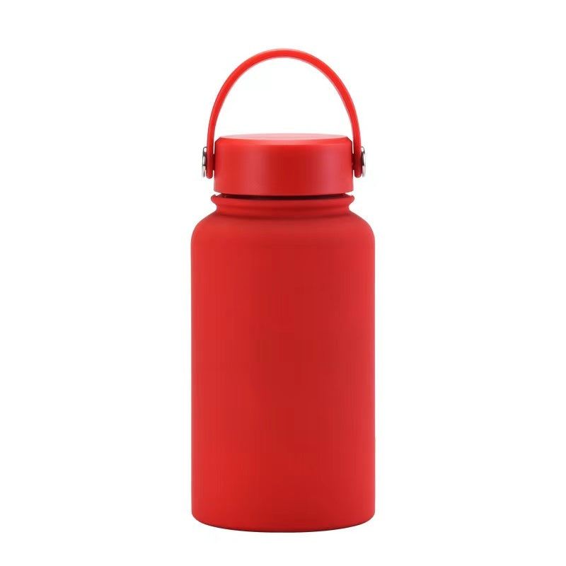 Teacher's Day Gift SG Ready Stock 650ml Stainless Steel Thermal Vacuum Flask Wide Mouth Water Bottle