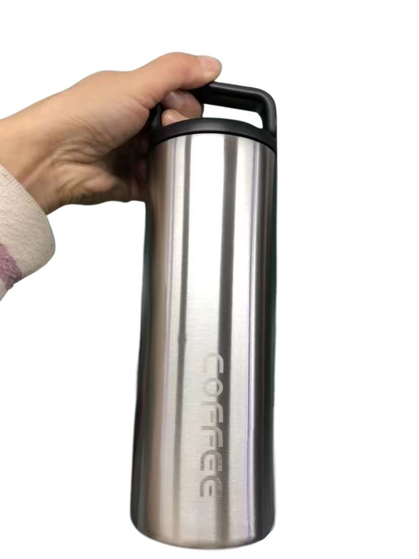 304 Stainless Steel Insulated Coffee Cup/ Portable Travelling Cup/Thermal Vacuum Flask/Outdoor Sports water Mug/Wide Mouth Cup/Gift Cup