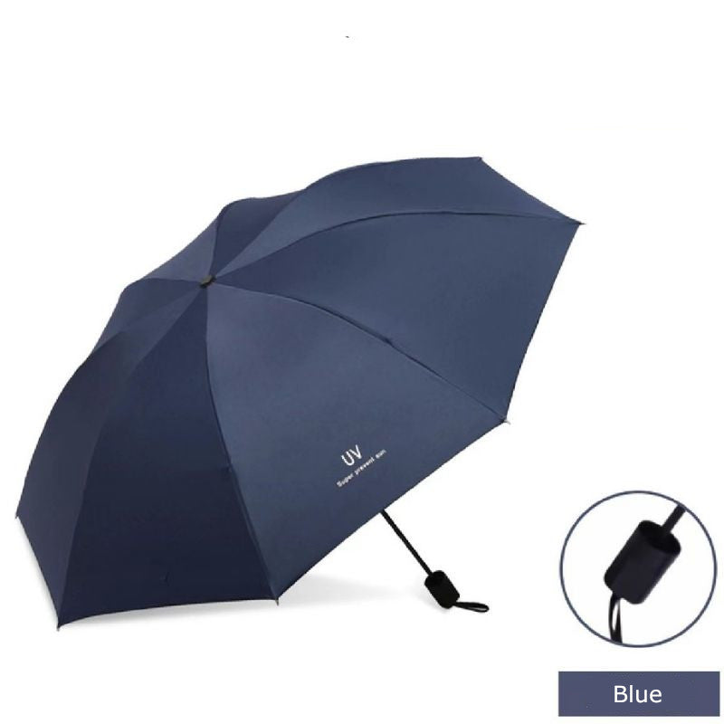 Automatic uv umbrella foldable windproof small portable travel umbrella