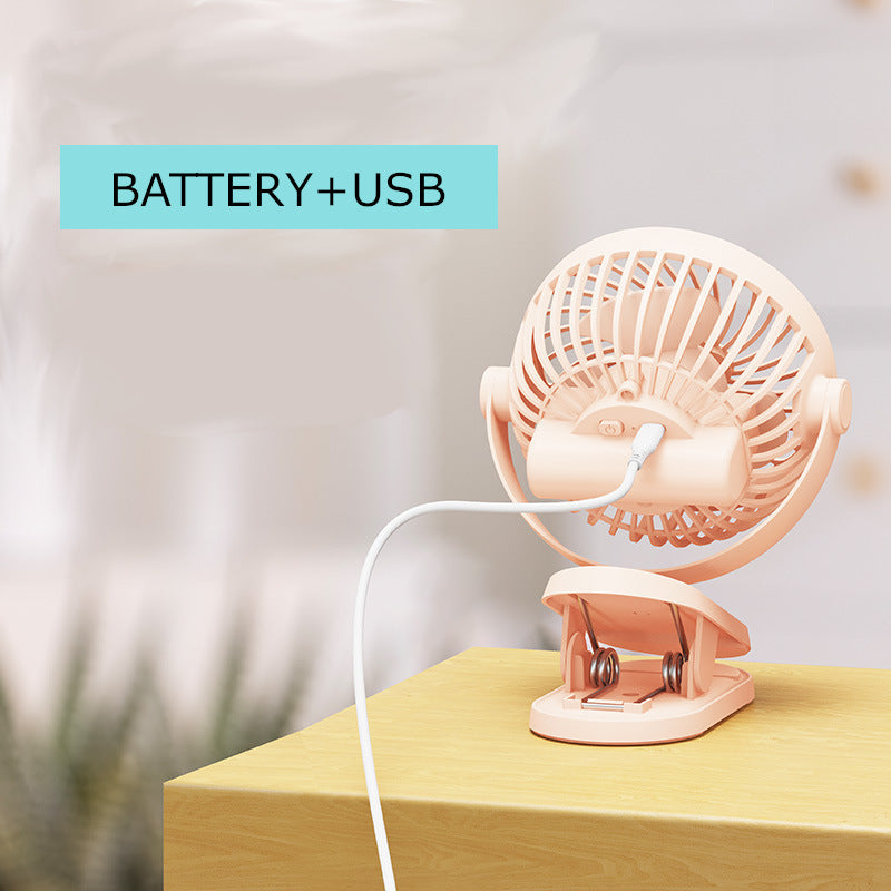 Teacher's Day Gift 10000mAh Rechargeable Portable mini Electric for stroller Tabel Hanging Air Cooling clip fan