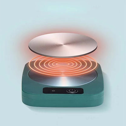 Teacher's Day Gift New Thermostatic mug gift box heating coaster thermal dish ceramic business creative gift mug new 45 degree warming mug