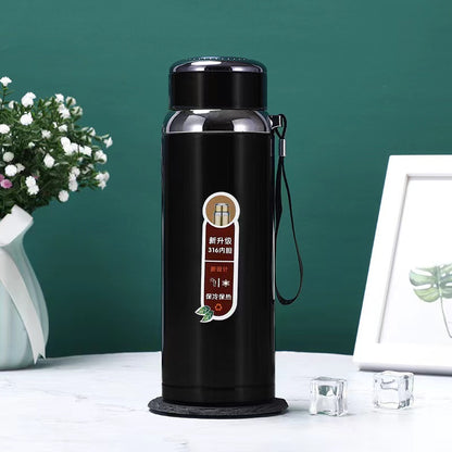 Chinese New Year Business Gift Jug /316 Stainless Steel Insulation Cup/Outdoor Large Capacity Thermal Vacuum Flask/ Christmas Sports Water Bottle
