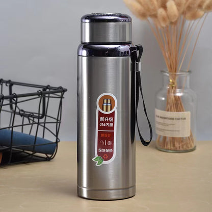 Chinese New Year Business Gift Jug /316 Stainless Steel Insulation Cup/Outdoor Large Capacity Thermal Vacuum Flask/ Christmas Sports Water Bottle