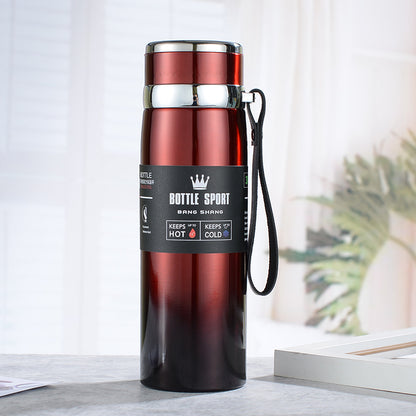Chinese New Year Business Gift Jug /316 Stainless Steel Insulation Cup/Outdoor Large Capacity Thermal Vacuum Flask/ Christmas Sports Water Bottle