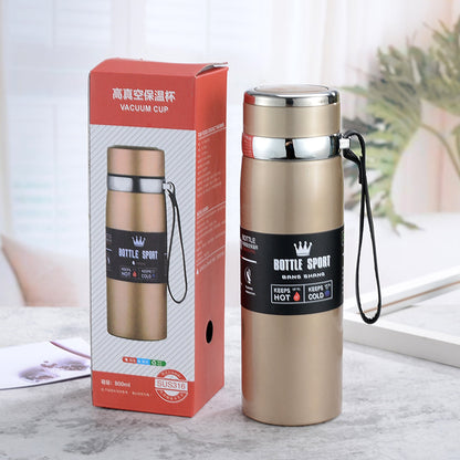Chinese New Year Business Gift Jug /316 Stainless Steel Insulation Cup/Outdoor Large Capacity Thermal Vacuum Flask/ Christmas Sports Water Bottle