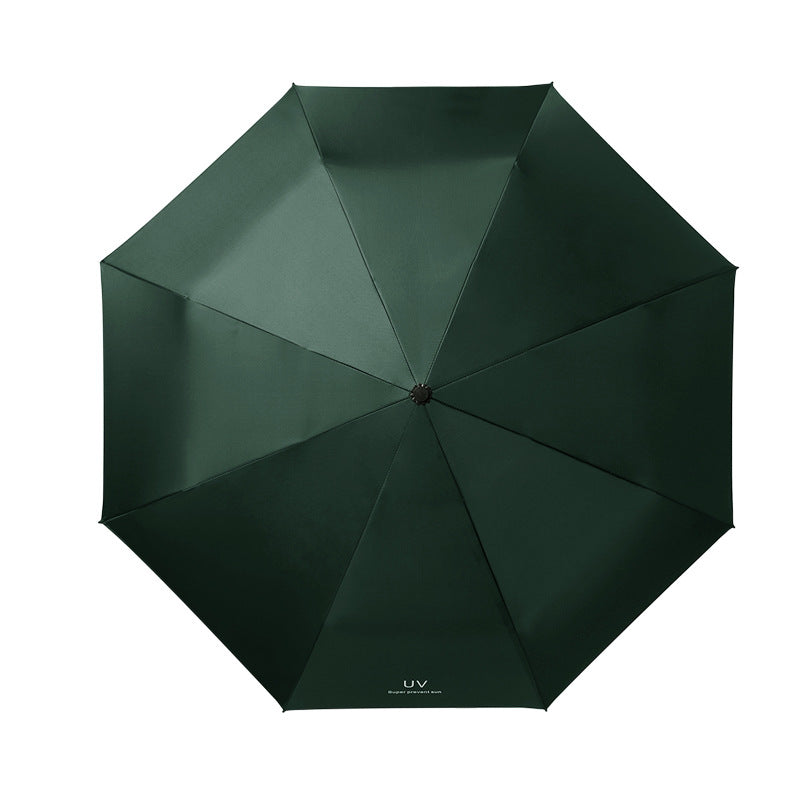 Automatic uv umbrella foldable windproof small portable travel umbrella