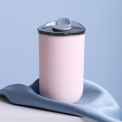 SG Ready Stock Portable 304 Stainless Steel Insulation Coffee Mug /Ins Style Travelling Mug/ Office Cup For Hot and Cold Drinks/Packing Cup