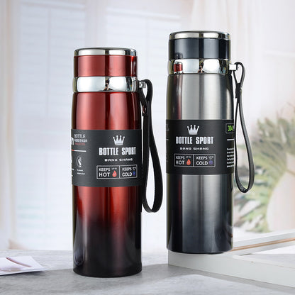 Chinese New Year Business Gift Jug /316 Stainless Steel Insulation Cup/Outdoor Large Capacity Thermal Vacuum Flask/ Christmas Sports Water Bottle