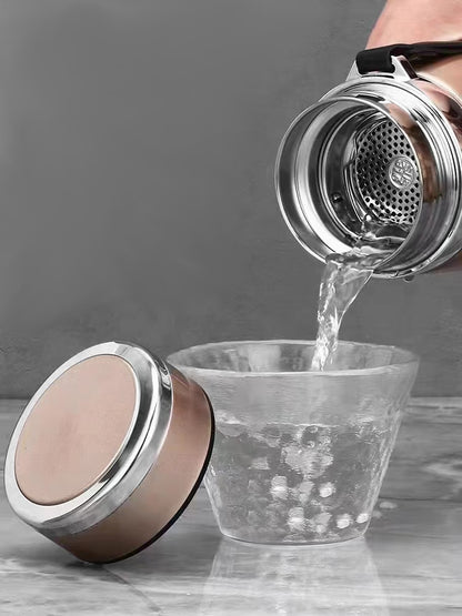 Chinese New Year Business Gift Jug /316 Stainless Steel Insulation Cup/Outdoor Large Capacity Thermal Vacuum Flask/ Christmas Sports Water Bottle
