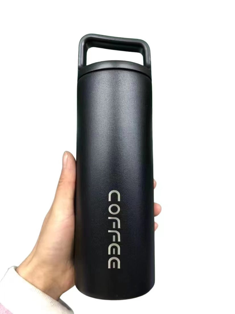 304 Stainless Steel Insulated Coffee Cup/ Portable Travelling Cup/Thermal Vacuum Flask/Outdoor Sports water Mug/Wide Mouth Cup/Gift Cup